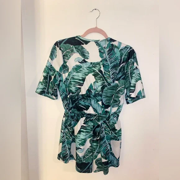 Jungle Pattern Romper - Picture 2 of 2